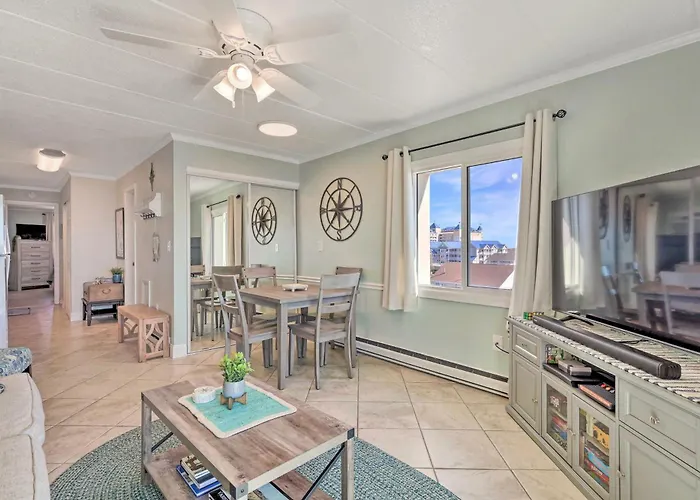 Apartment Beachbox Ii - Panoramic Inlet Views - Bayside Pool - Free Parking - Couple's Corner - Assateague House 411